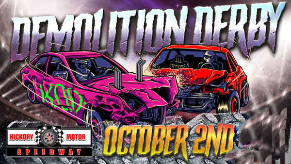 Demolition Derby flyer 2021